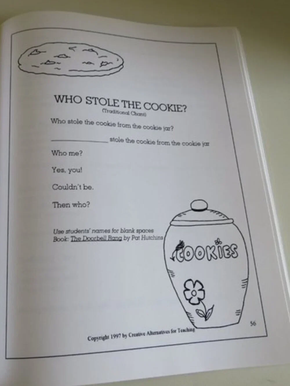 Recipes for Reading and Math GRADES K-2ND ALPHABET, MATH, SONGS, GAMES Reproduce